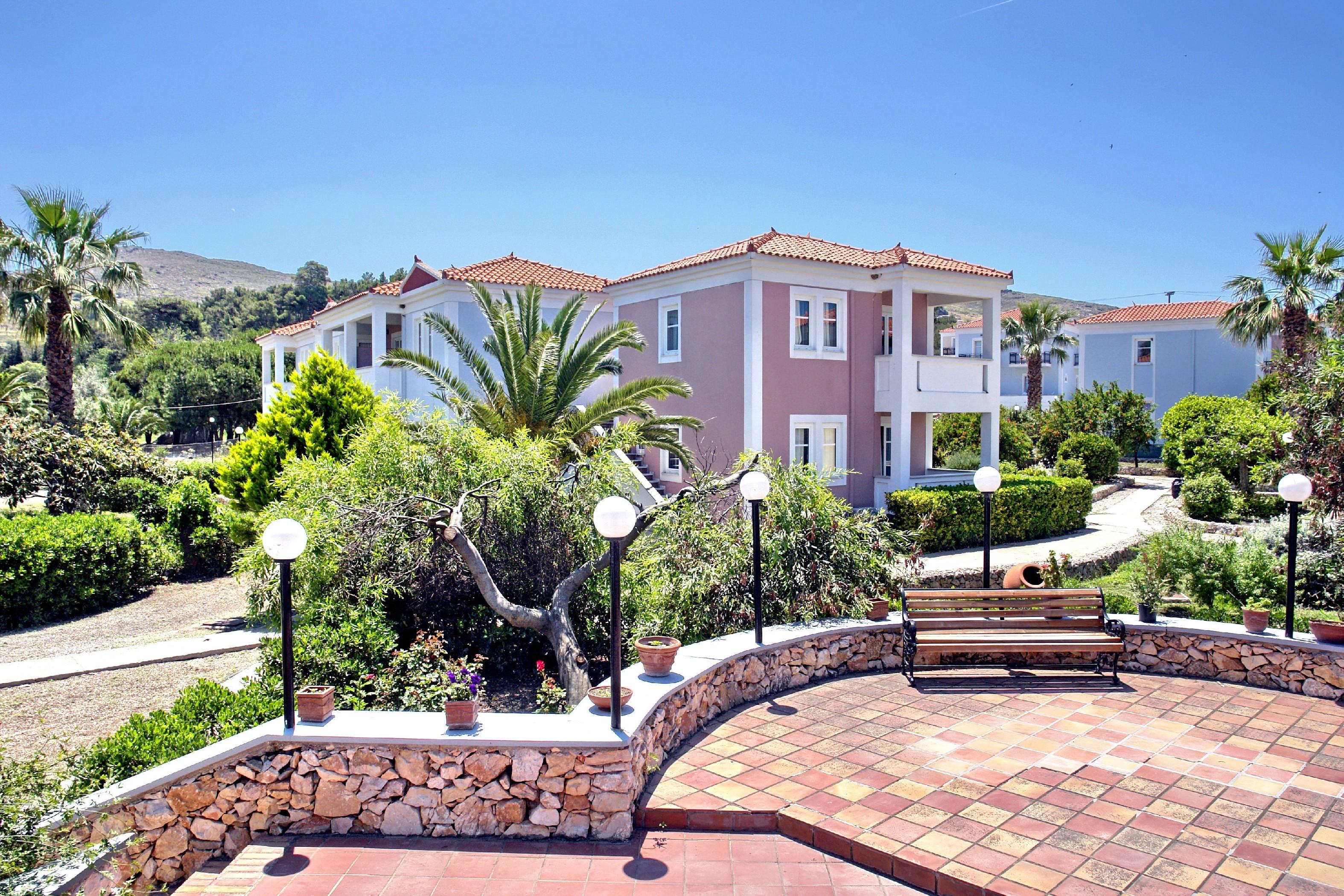 Panselinos Hotel Eftalou Bagian luar foto