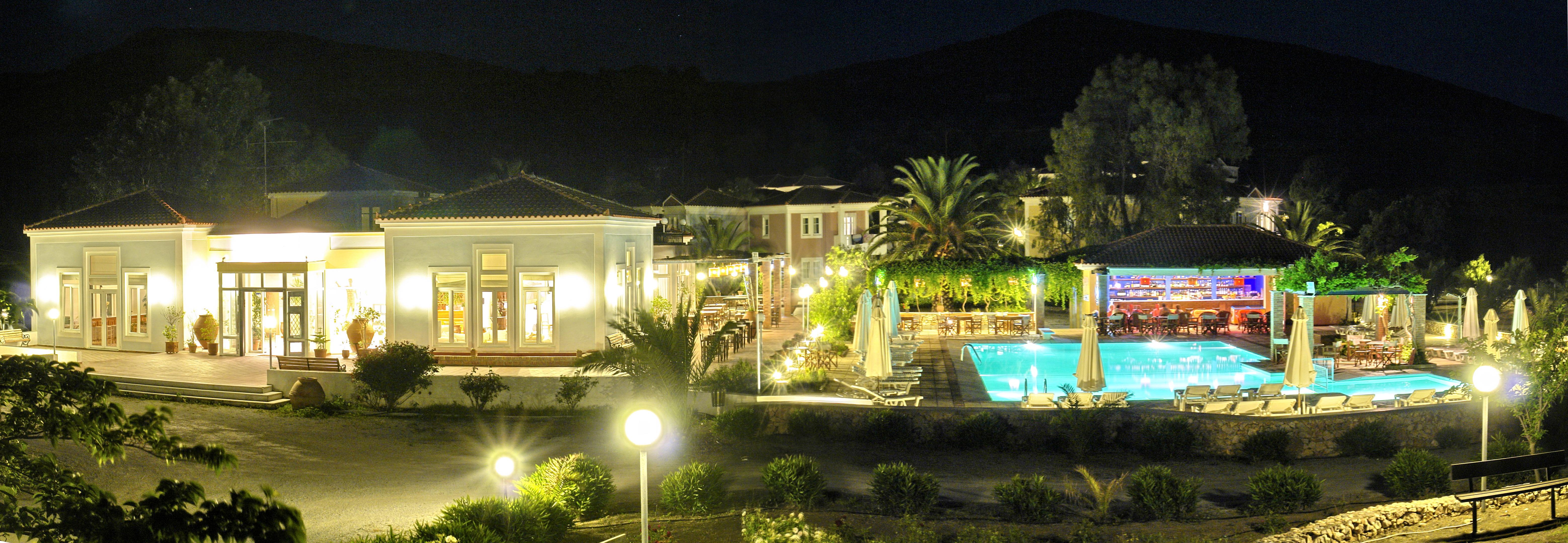 Panselinos Hotel Eftalou Bagian luar foto