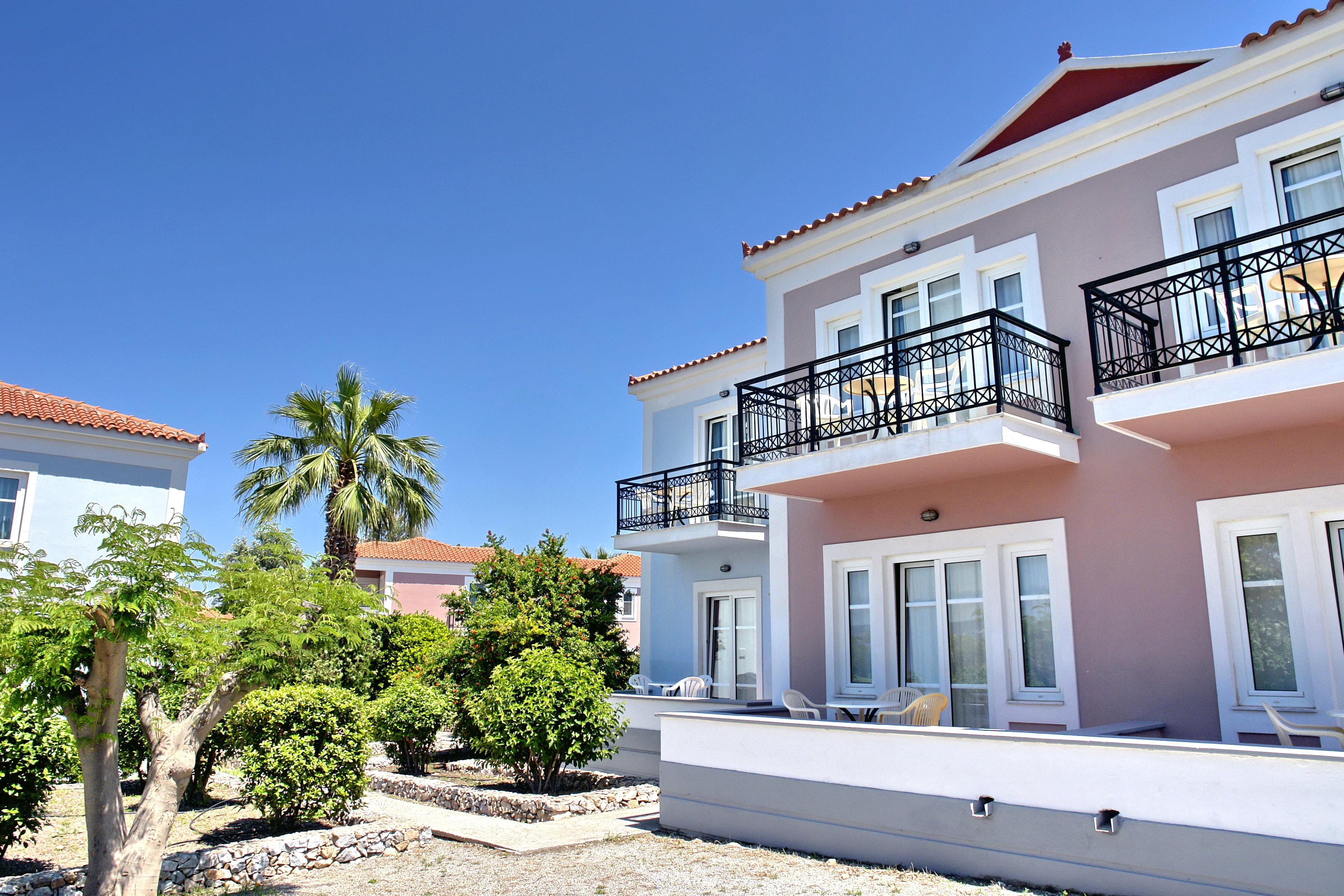 Panselinos Hotel Eftalou Bagian luar foto