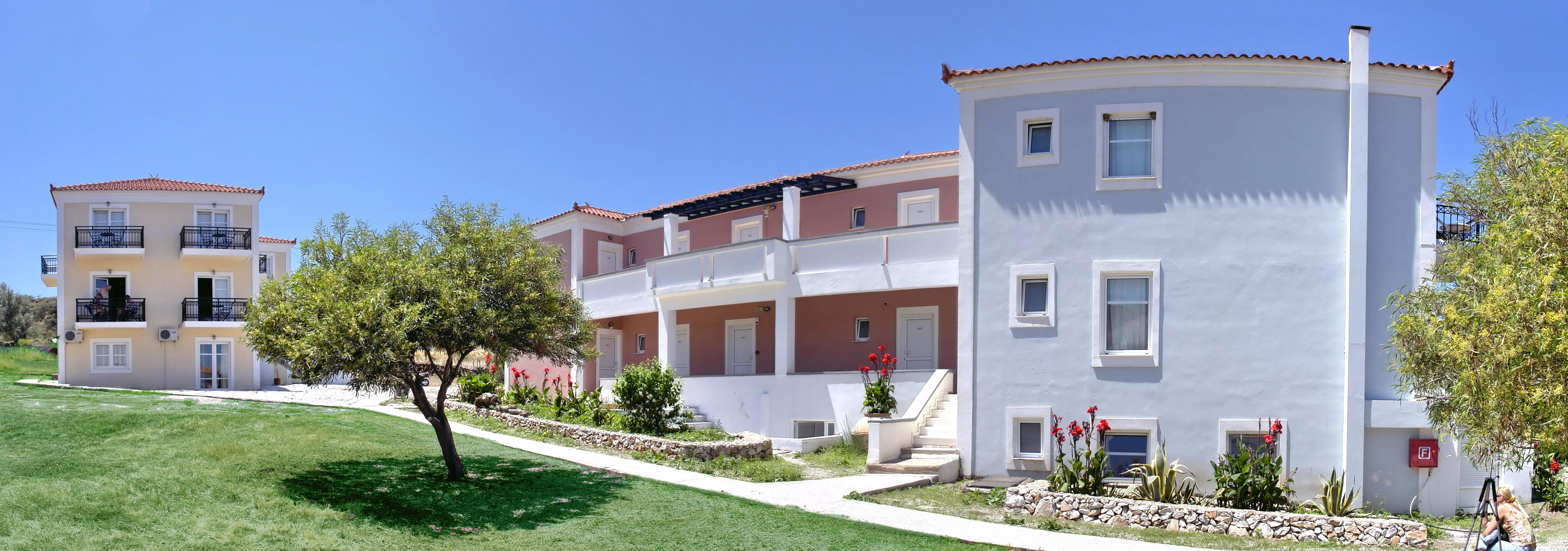 Panselinos Hotel Eftalou Bagian luar foto