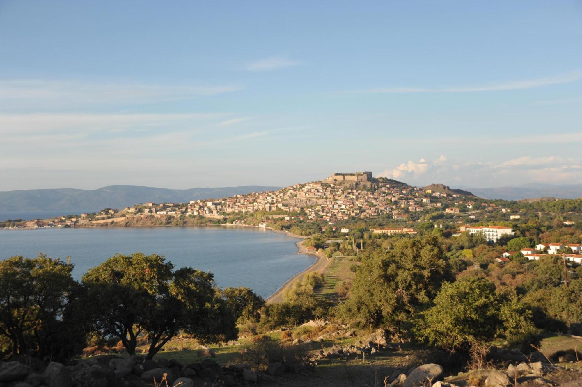 Panselinos Hotel Eftalou Bagian luar foto