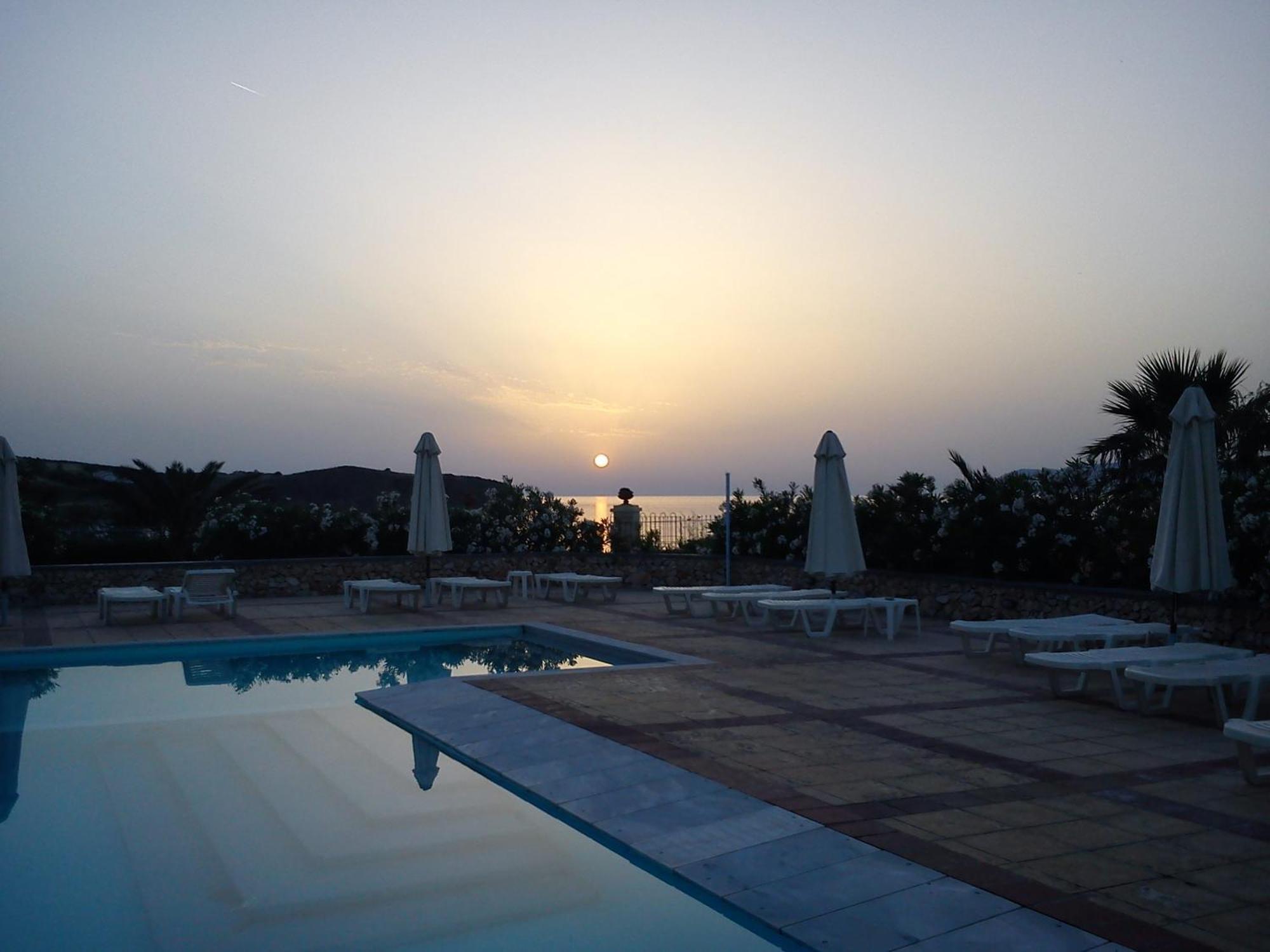 Panselinos Hotel Eftalou Bagian luar foto