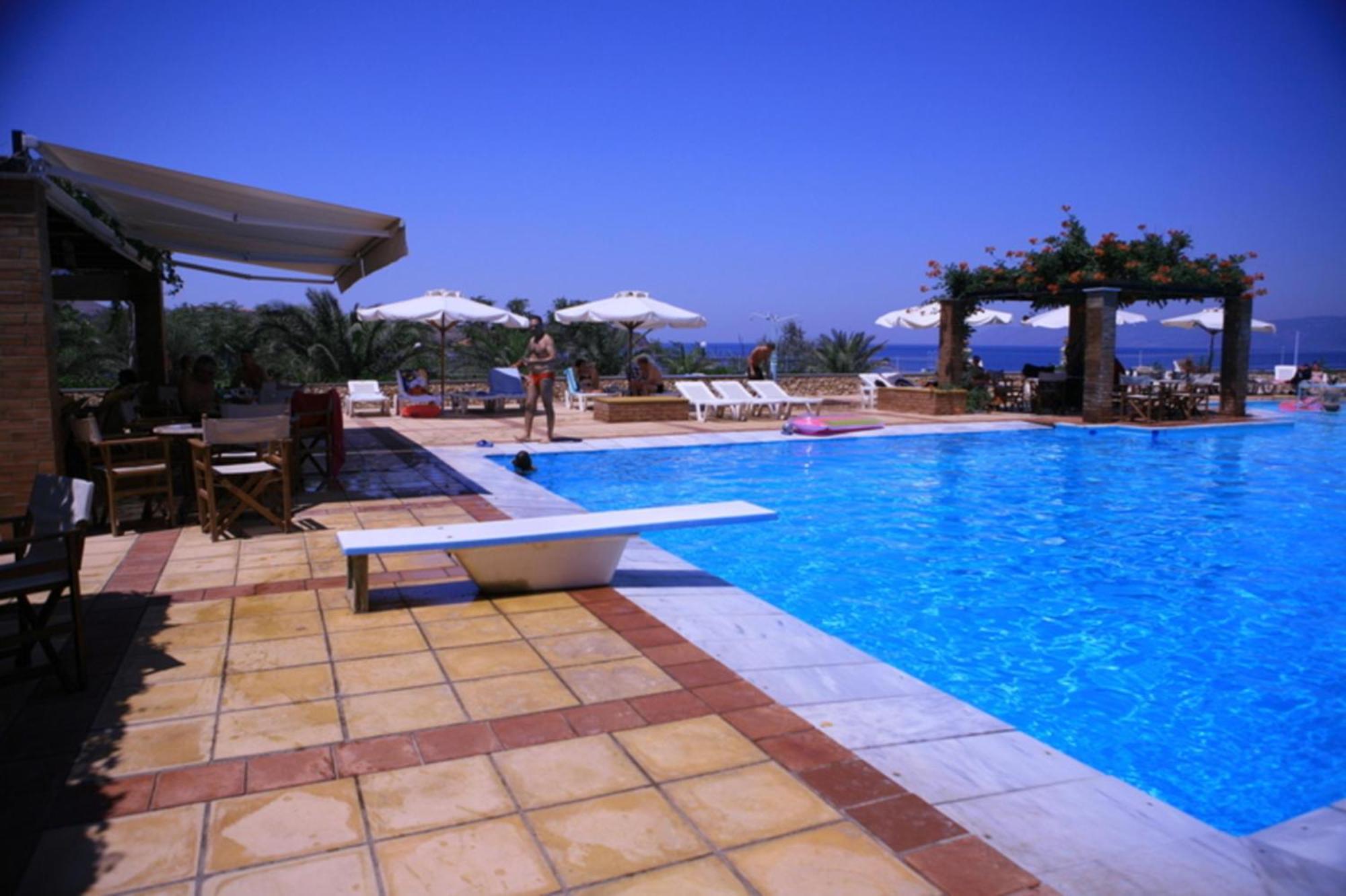 Panselinos Hotel Eftalou Bagian luar foto