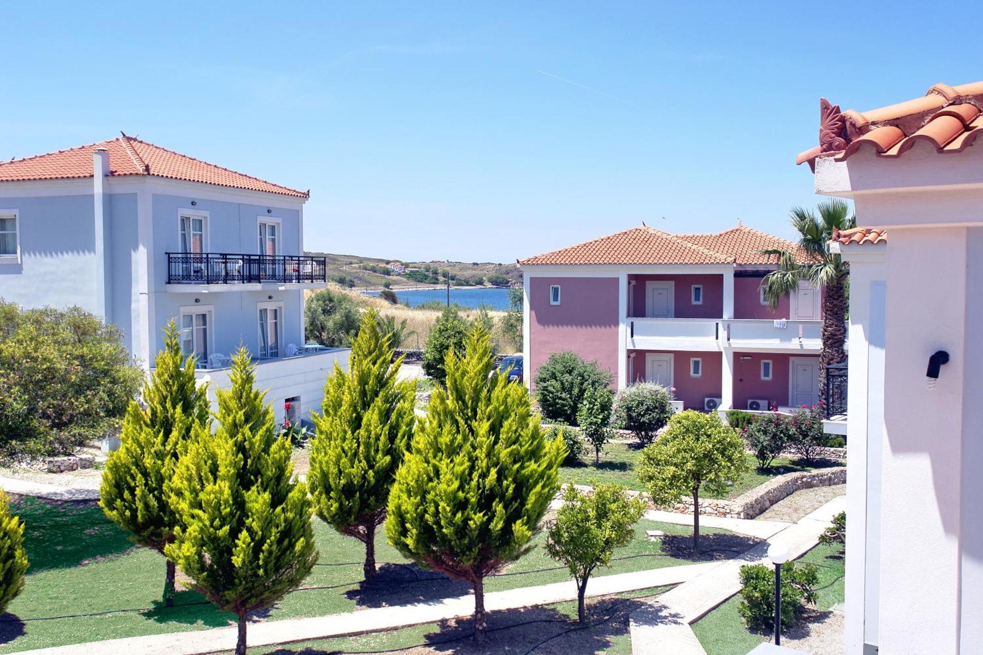 Panselinos Hotel Eftalou Bagian luar foto