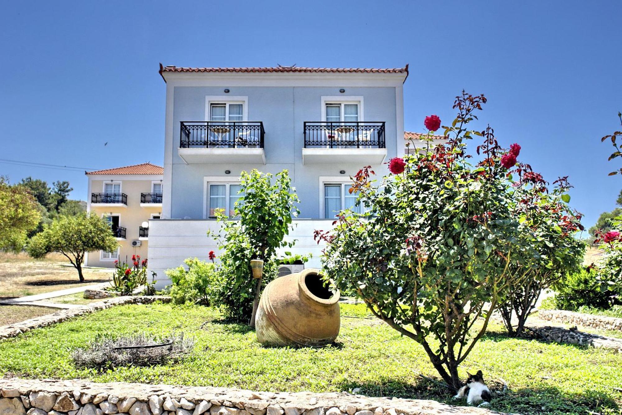 Panselinos Hotel Eftalou Bagian luar foto